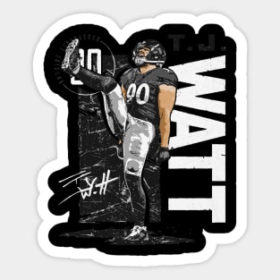 T.J. Watt Las Vegas Vintage Sticker